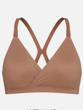 SPANX Nude Wireless Maternity/Nursing Bra - Light Beige